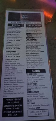 Menu photo 1 Slapsy Maxie's Columbus, OH