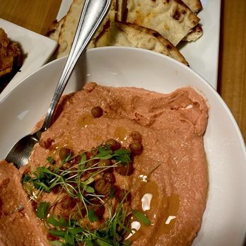 Putah Creek Cafe - Beet Hummus - Breakfast & Brunch Near Me - Winters, California