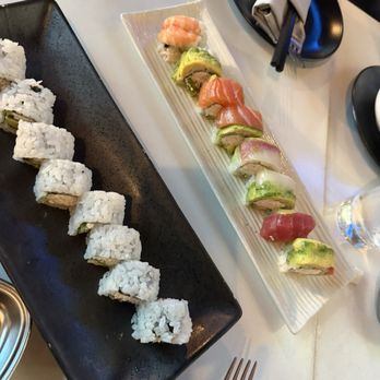 Glass Box - California Roll & Rainbow Roll - Seafood Near Me - San Diego, California