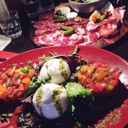 Café Brun - Burrata and charcuterie