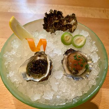 Matsuhisa - Raw Kuromoto Oysters - Sushi Bars Near Me - Beverly Hills, California
