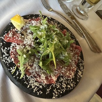Taormina Sicilian Cuisine - Beef carpaccio. Delicious - Sicilian Near Me - Honolulu, Hawaii