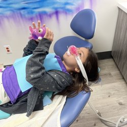 Dentistry 4 Kids - Temecula - She was getting an emergency extraction and they gave her a sensory type toy that help so much through the process !