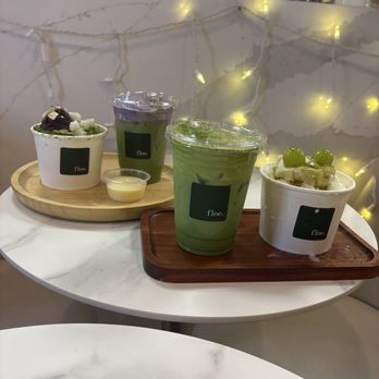 Yelp Elite Experience: Floe Cafe - matcha bingsoo, ube matcha, double matcha, grape bingsoo - Yelp Events Near Me - Fullerton, California