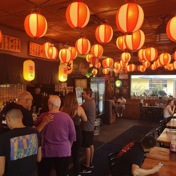 GONZO! - Partial view of the ordering line and dining area - Ramen Near Me - Carlsbad, California GONZO! - Partial view of the ordering line and dining area - Ramen Near Me - Carlsbad, California