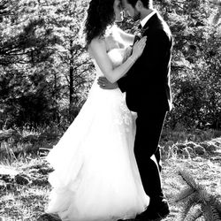 Weddings By JAnthony - Black and white wedding photo.