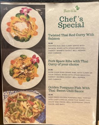 Menu photo 4 Basilic Essentially Thai Seattle, WA Menu photo 4 Basilic Essentially Thai Seattle, WA