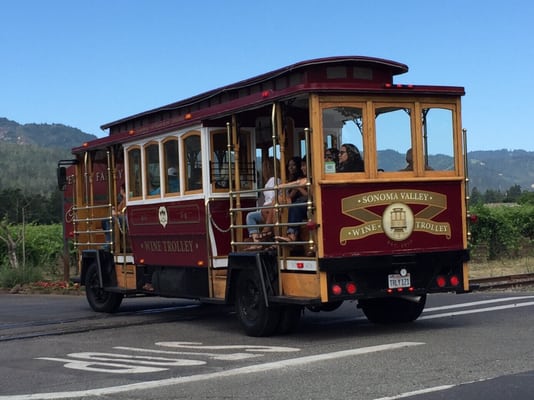 Sonoma Valley Wine Trolley by null