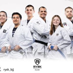 RYSK Brazilian Jiu-Jitsu - Meet our team. professor Chico, coaches Natasha, Carlos , Josh, Kaitlyn and Manny.