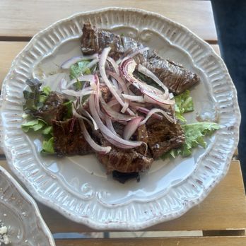 Mamimosas - Side of steak that went with my chilaquiles - Breakfast & Brunch Near Me - West Covina, California