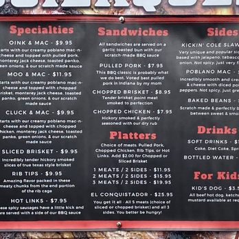 Hoosier Que - Menu - Barbeque Near Me - Martinsville, Indiana Hoosier Que - Menu - Barbeque Near Me - Martinsville, Indiana