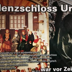 Historisches Museum Residenzschloss Bad Urach - Informationstafel