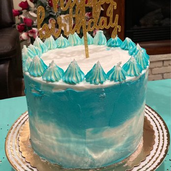 Little Sugar Shop - 8 inch vanilla cake with strawberry buttercream filling (cake topper added by me) - Bakeries Near Me - Valley Stream, New York Little Sugar Shop - 8 inch vanilla cake with strawberry buttercream filling (cake topper added by me) - Bakeries Near Me - Valley Stream, New York