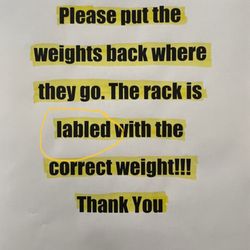 "labled" this sign is printed on all the mirrors
