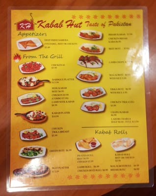 Menu photo 2 Kabab Hut Lilburn, GA