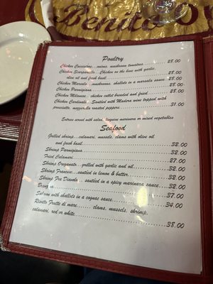 Menu photo 3 Benito One New York, NY Menu photo 3 Benito One New York, NY
