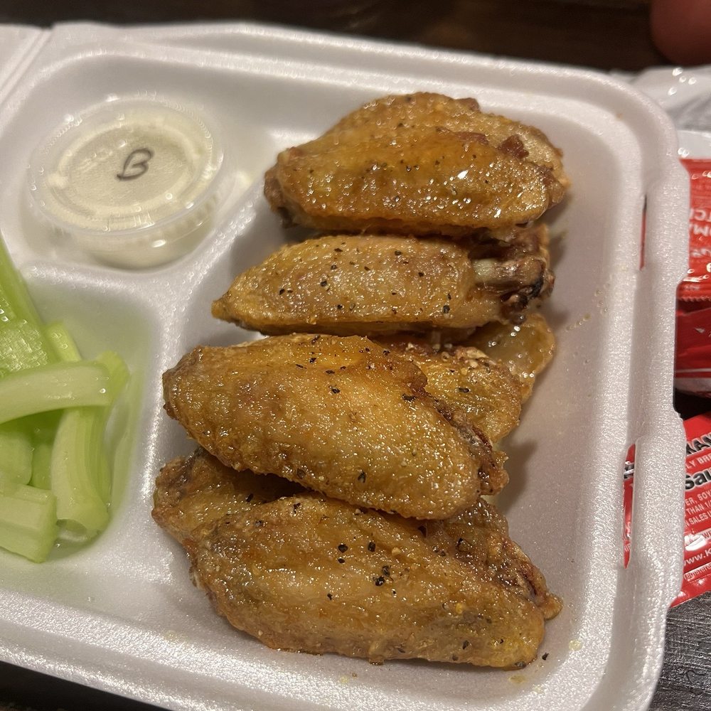 Honey Lemon Pepper Wings