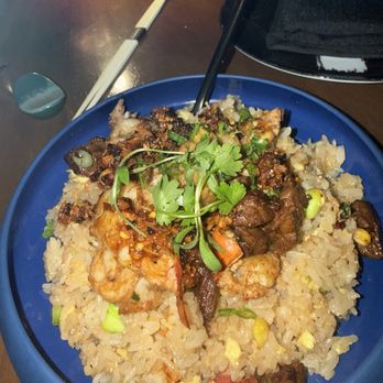 Komodo Dallas - Surf and Turf fried rice - Asian Fusion Near Me - Dallas, Texas Komodo Dallas - Surf and Turf fried rice - Asian Fusion Near Me - Dallas, Texas