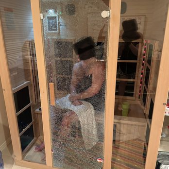 JNH Lifestyles - Shattered glass and my husband trapped inside. - Home Decor Near Me - Ontario, California