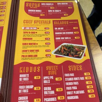 Chifa Ya Chau - Menu - Peruvian Near Me - Mt. Juliet, Tennessee