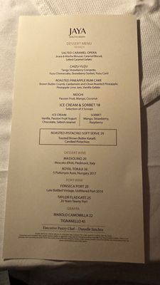 Menu photo 5 Jaya at The Setai Miami Beach, FL