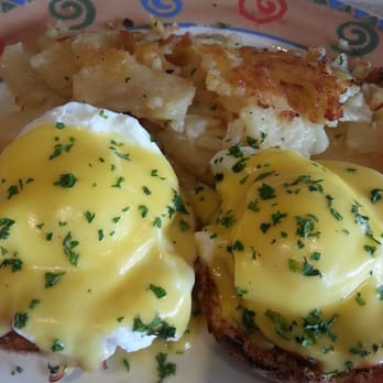 Vernon Diner - Eggs Benedict with home fries. - Diners Near Me - Vernon, Connecticut Vernon Diner - Eggs Benedict with home fries. - Diners Near Me - Vernon, Connecticut