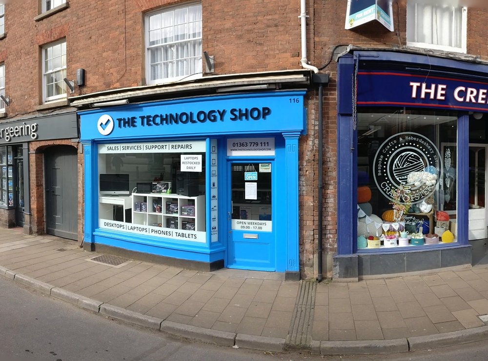 THE TECHNOLOGY SHOP 116 Highstreet, Crediton, Devon, United Kingdom