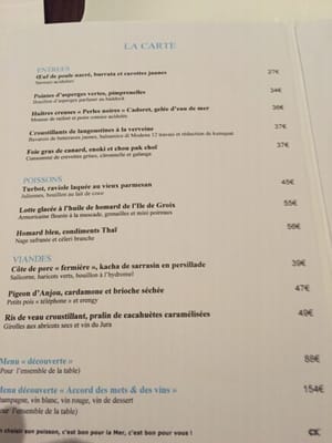 Menu photo 6 Auguste Paris, 75