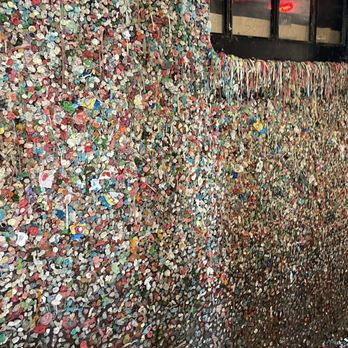 The Gum Wall - Gum Wall - Local Flavor Near Me - Seattle, Washington The Gum Wall - Gum Wall - Local Flavor Near Me - Seattle, Washington
