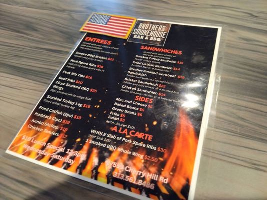 Menu photo 5 Brothers Smokehouse Inkster, MI Menu photo 5 Brothers Smokehouse Inkster, MI