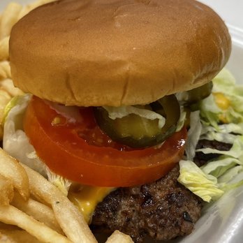 Two 'Ol Chefs - Double smashburger and fries. - Food Trucks Near Me