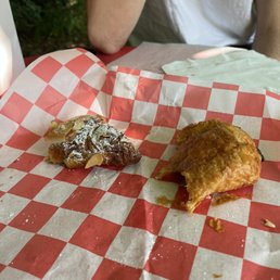 almond and chocolate croissant