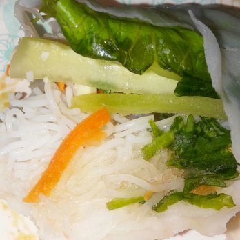 Health Food Chalet - Chicken spring roll icy at bottom. - Caterers Near Me - Costa Mesa, California Health Food Chalet - Chicken spring roll icy at bottom. - Caterers Near Me - Costa Mesa, California