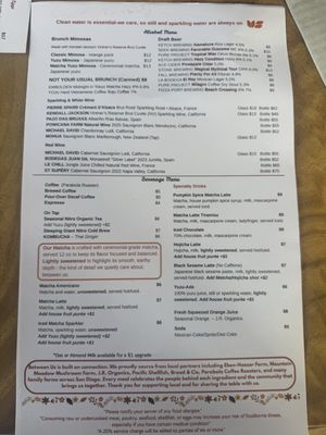 Menu photo 1 Between Us San Diego, CA