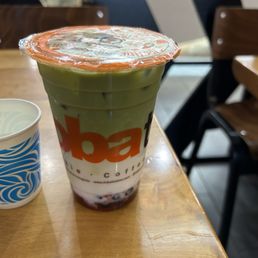 Strawberry Matcha Milk Tea Strawberry Matcha Milk Tea