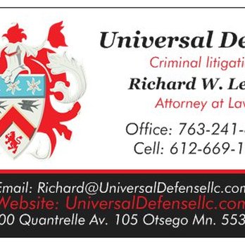 Universal Defense - Criminal Defense Law Near Me - Otsego, Minnesota Universal Defense - Criminal Defense Law Near Me - Otsego, Minnesota
