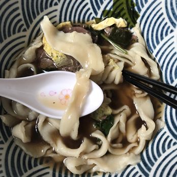101 Noodle Express - Beef Noodles / Rice Noodles with ripped noodles - Chinese Near Me - Alhambra, California