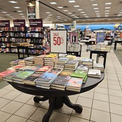 50% off fiction table