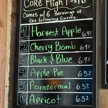 Julian Hard Cider - Core Flight - Beer, Wine & Spirits Near Me - Julian, California