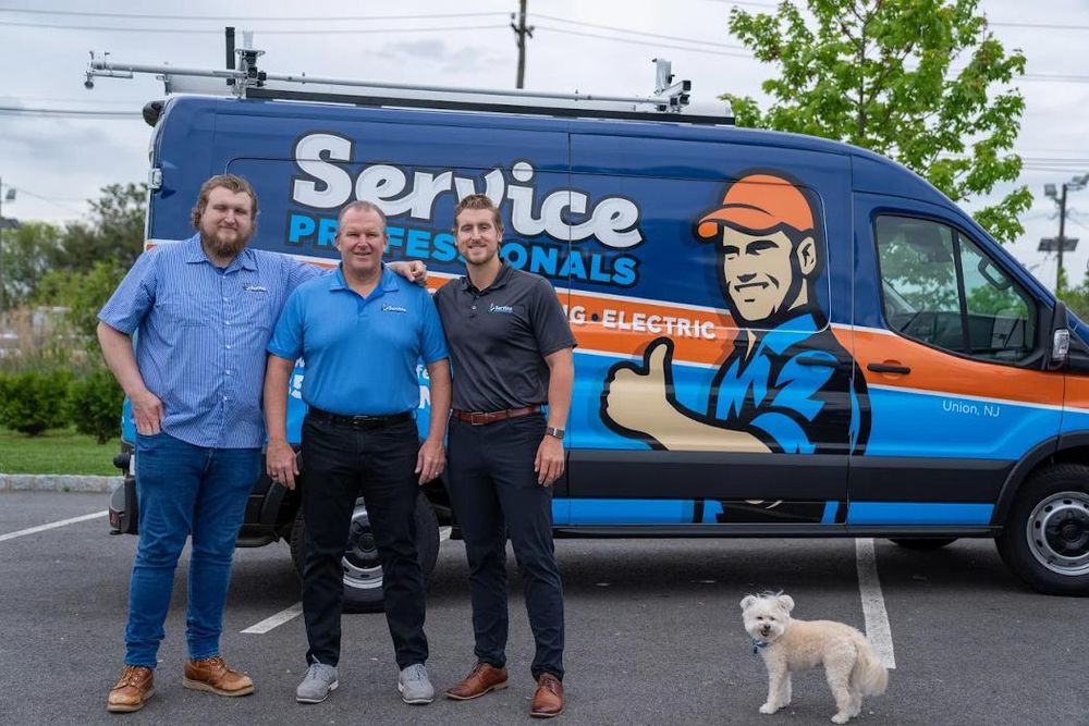 Slide of Service Professionals