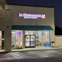 Exterior outside entrance of La Michoacana Bella - Front Business - Fontana, California Exterior outside entrance of La Michoacana Bella - Front Business - Fontana, California