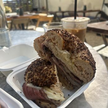 Jyan Isaac Bread - Pastrami bagel sandwich - Bakeries Near Me - Santa Monica, California Jyan Isaac Bread - Pastrami bagel sandwich - Bakeries Near Me - Santa Monica, California