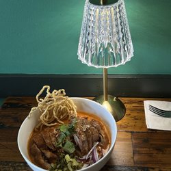 Thai Noodle Cafe - This is a regular spot for my family. The duck is crispy and delicious, and it goes great with Khao Soi!
