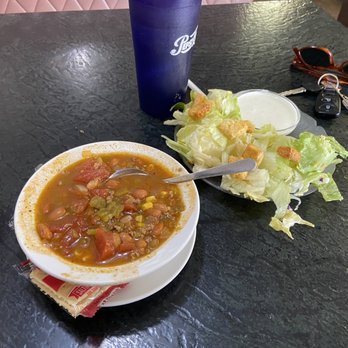 Cowan's Cafe - Soup and salad. Taco soup. - Burgers Near Me - Duchesne, Utah
