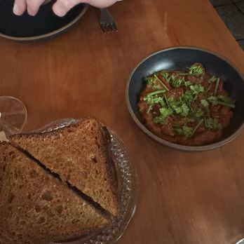 Theodore Rex - Tomato toast - New American Near Me - Houston, Texas Theodore Rex - Tomato toast - New American Near Me - Houston, Texas