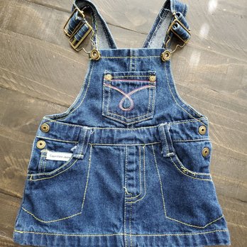 Once Upon A Child - Vancouver, WA - Items they refused: Calvin Klein overall dress in excellent condition - Children's Clothing Near Me - Vancouver, Washington Once Upon A Child - Vancouver, WA - Items they refused: Calvin Klein overall dress in excellent condition - Children's Clothing Near Me - Vancouver, Washington