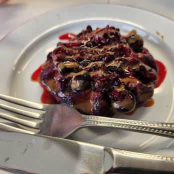 Always Coffee - UBE Waffle with berry compote. Delicious and makes a nice light lunch or snack. Only $7.00 in 2026. - Coffee & Tea Near Me - Edmonton, Alberta Always Coffee - UBE Waffle with berry compote. Delicious and makes a nice light lunch or snack. Only $7.00 in 2026. - Coffee & Tea Near Me - Edmonton, Alberta