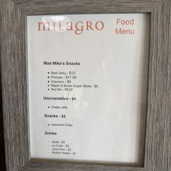 Milagro Farm Winery - Food and snack menu - Wineries Near Me - Ramona, California