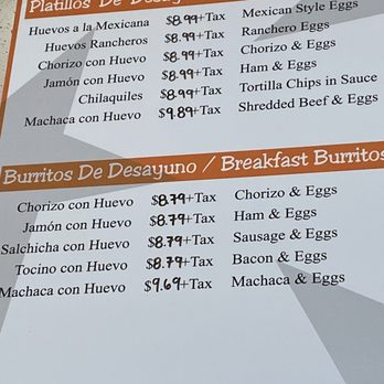 La Estrella Restaurant - Chorizo con huevo breakfast burrito is best in town - Mexican Near Me - Pasadena, California