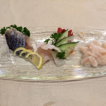 Sushi Legend - Sashimi: scallop, surf clam, tilapia and mackerel - Japanese Near Me - Toronto, Ontario Sushi Legend - Sashimi: scallop, surf clam, tilapia and mackerel - Japanese Near Me - Toronto, Ontario